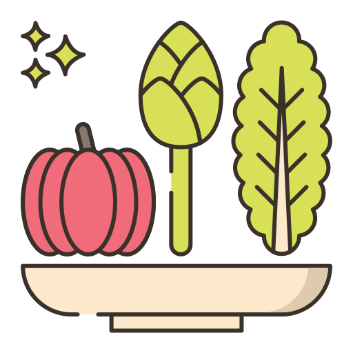 vegetables and fruits